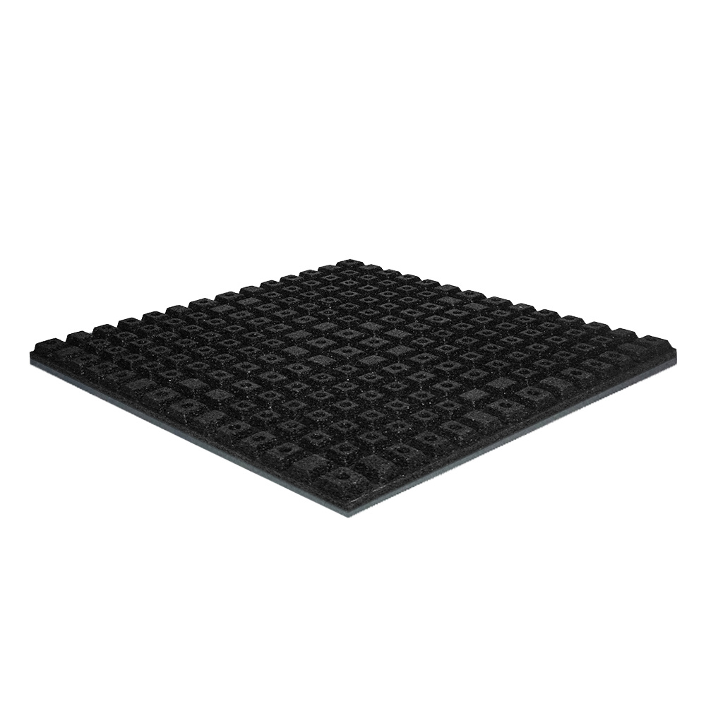 Fitness floor | Heavy Duty Rubber | 4.3cm | Dark gray