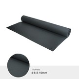 Sports Floor Roll | Pure Black