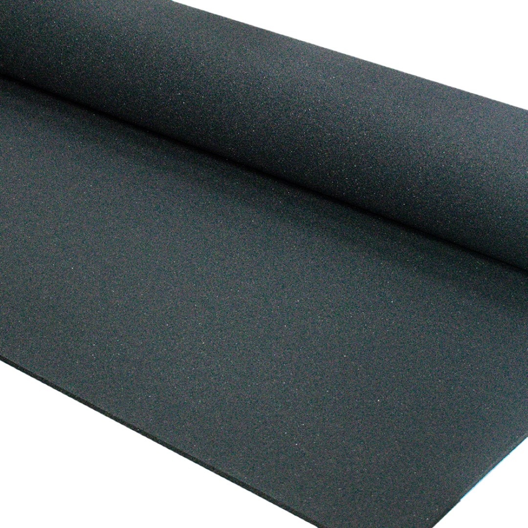 Sports Floor Roll | Pure Black