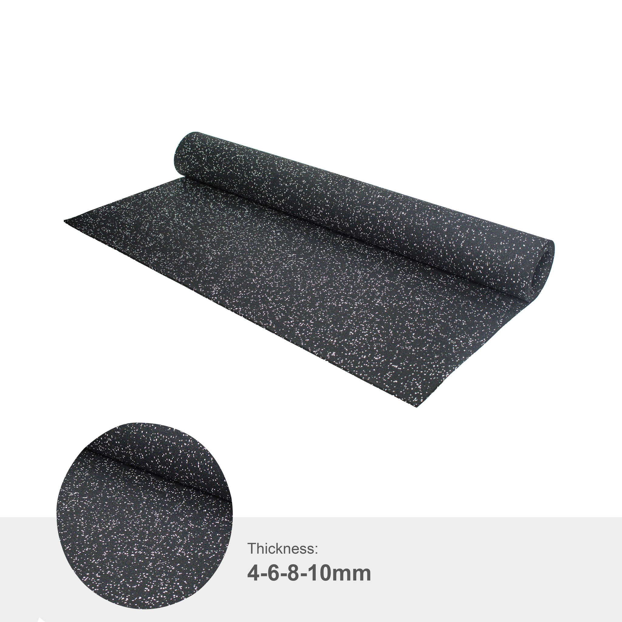 Sports Floor Roll | Five | Gray