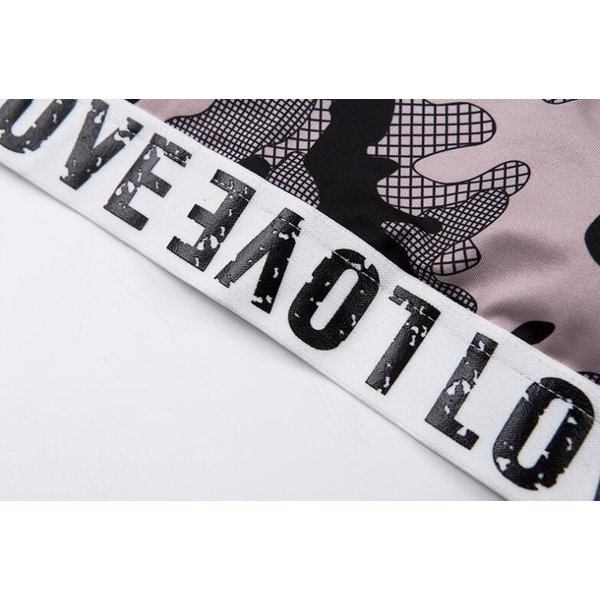 Women's Sports Bra Army Pink