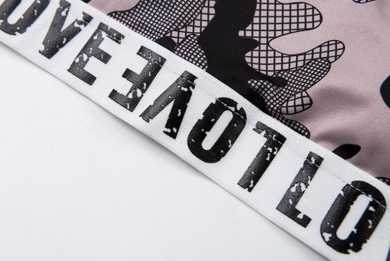 Women's Sports Bra Army Pink