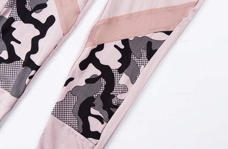 Sports leggings Army Pink