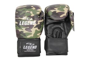 Powerfit & Protect Boxing Gloves Men/Women Camo Army PU