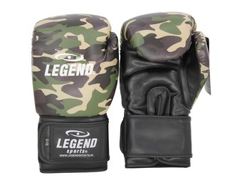Powerfit & Protect Bokshandschoenen Heren/Dames Camo Army PU