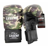 Powerfit & Protect Boxing Gloves Men/Women Camo Army PU