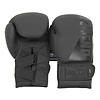 Wrist Lock Bokshandschoenen Heren/Dames Mat Zwart Leer