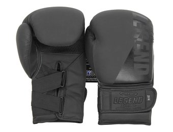 Wrist Lock Bokshandschoenen Heren/Dames Mat Zwart Leer