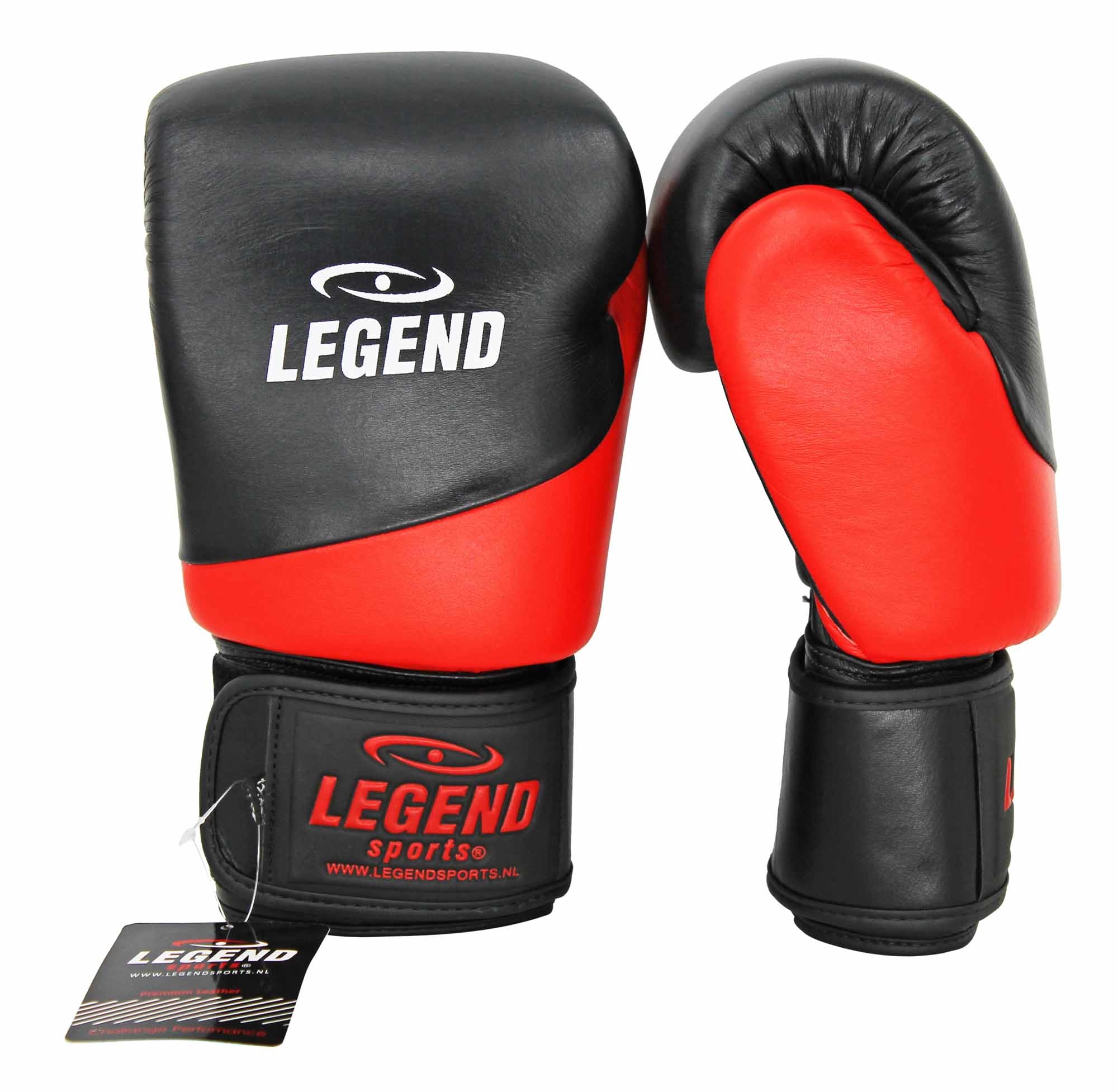 Leren Bokshandschoenen Legend Thai 2.0 Rood