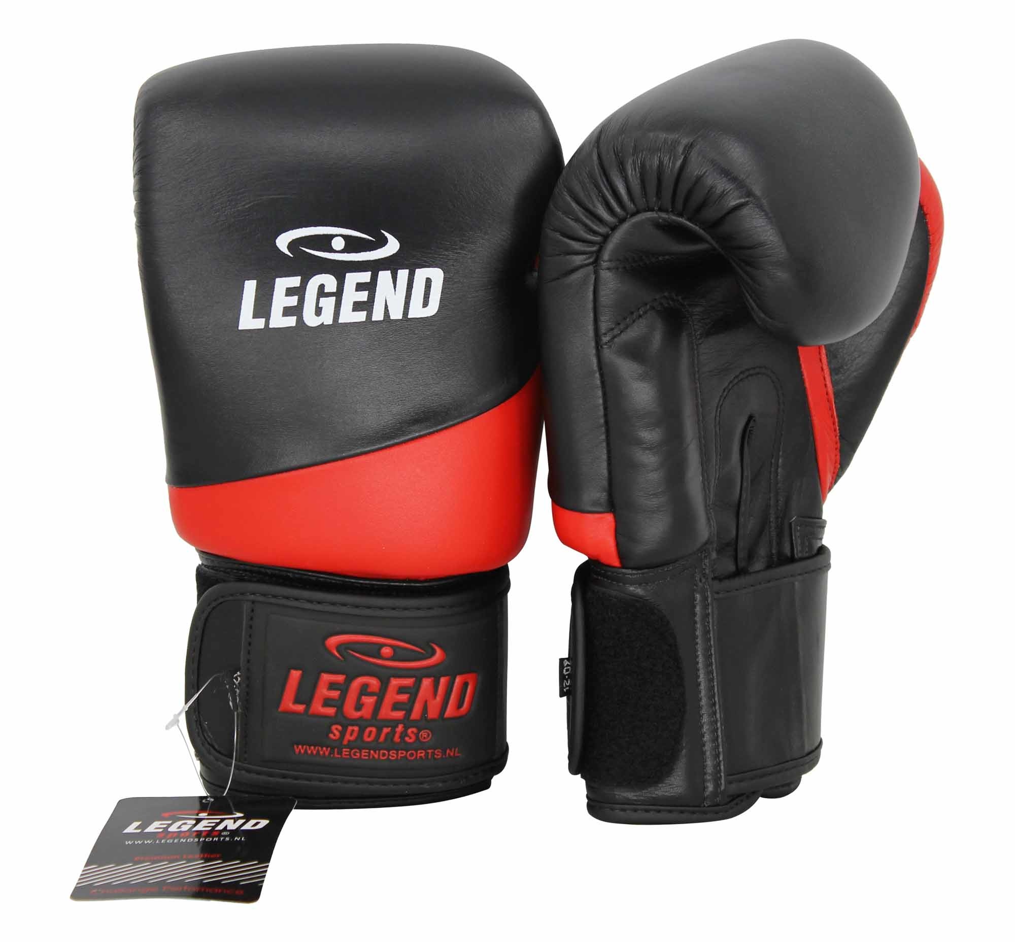 Leren Bokshandschoenen Legend Thai 2.0 Rood