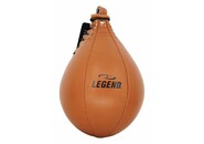 Lederen Boksbal legend speedball Bruin
