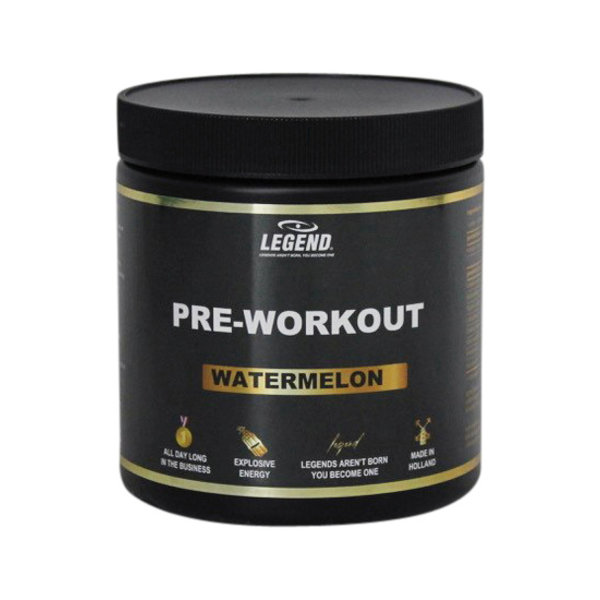 LEGEND Pre Workout Watermeloen 330 gram LEGEND Pre Workout Watermeloen 330 gram
