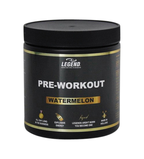 LEGEND Pre Workout Watermeloen 330 gram LEGEND Pre Workout Watermeloen 330 gram