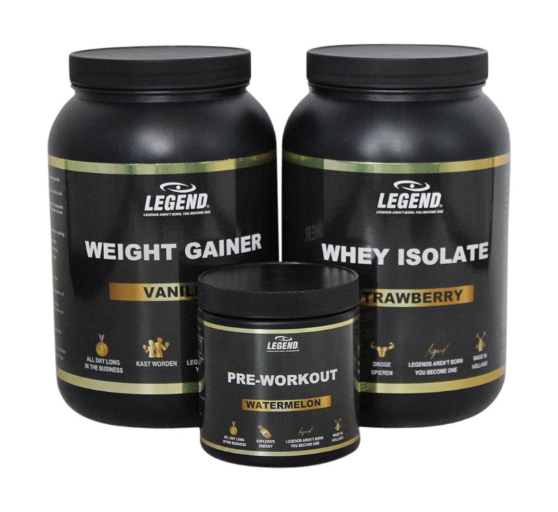 LEGEND Pre Workout Watermeloen 330 gram LEGEND Pre Workout Watermeloen 330 gram