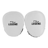 Power Impact Pads White/Black Leather