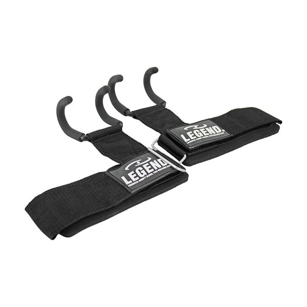 Fitness Hook Men/Women Black Power Hook 2 points