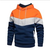 Hoodie Legend tricolore ladies/men Orange fleece Hoodie Legend tricolore ladies/men Orange fleece