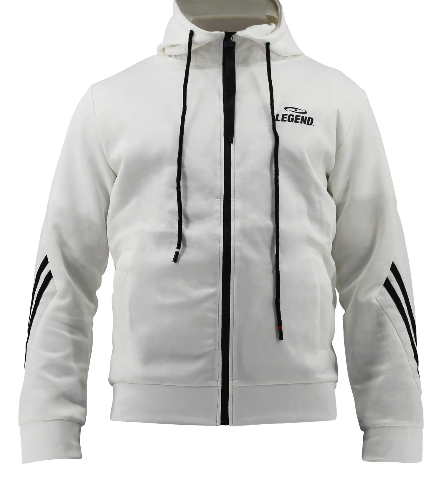 Trainingsjas dames/heren Pro Wit Trainingsjas dames/heren Pro Wit