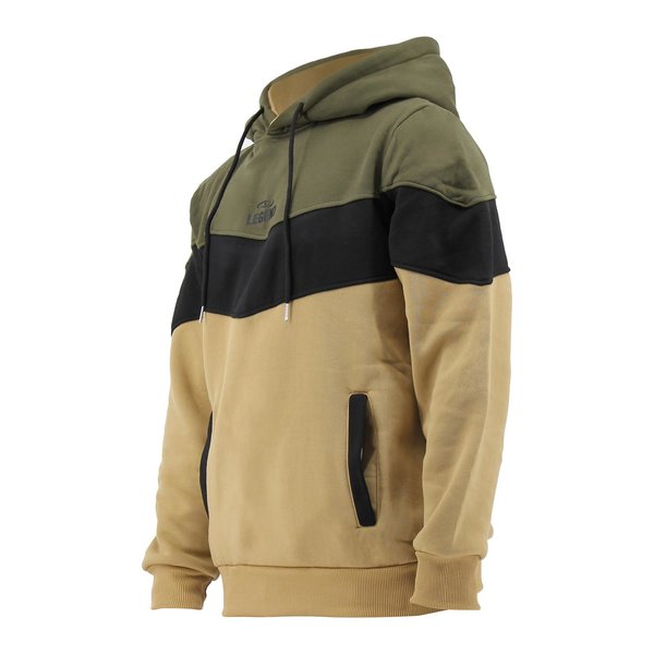 Hoodie Legend tricolore ladies/men Beige fleece