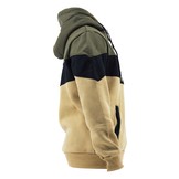 Hoodie Legend tricolore ladies/men Beige fleece