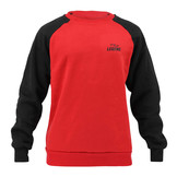 Pullover/sweater ladies/men Red Fleece