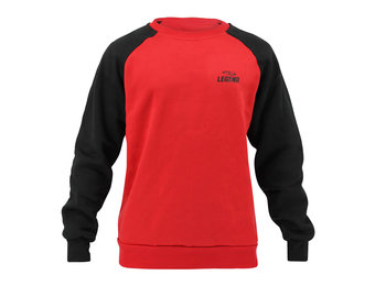 Trui/sweater dames/heren Rood Fleece