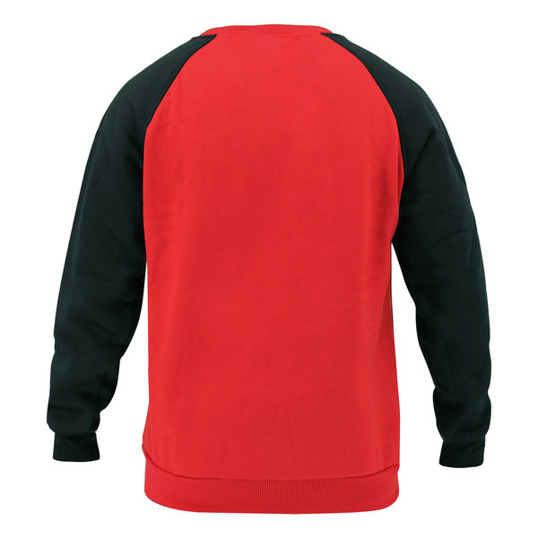 Trui/sweater dames/heren Rood Fleece