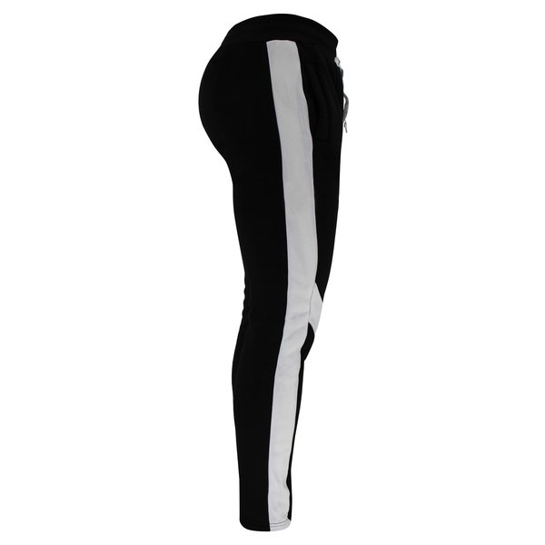 Sweatpants ladies/men black Fleece