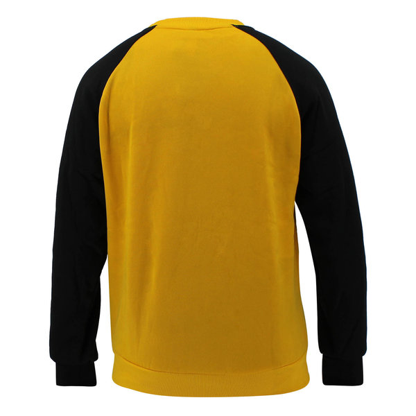 Trui/sweater dames/heren  Geel fleece