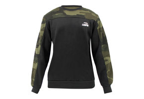 Pullover/sweater ladies/men Black Camo fleece