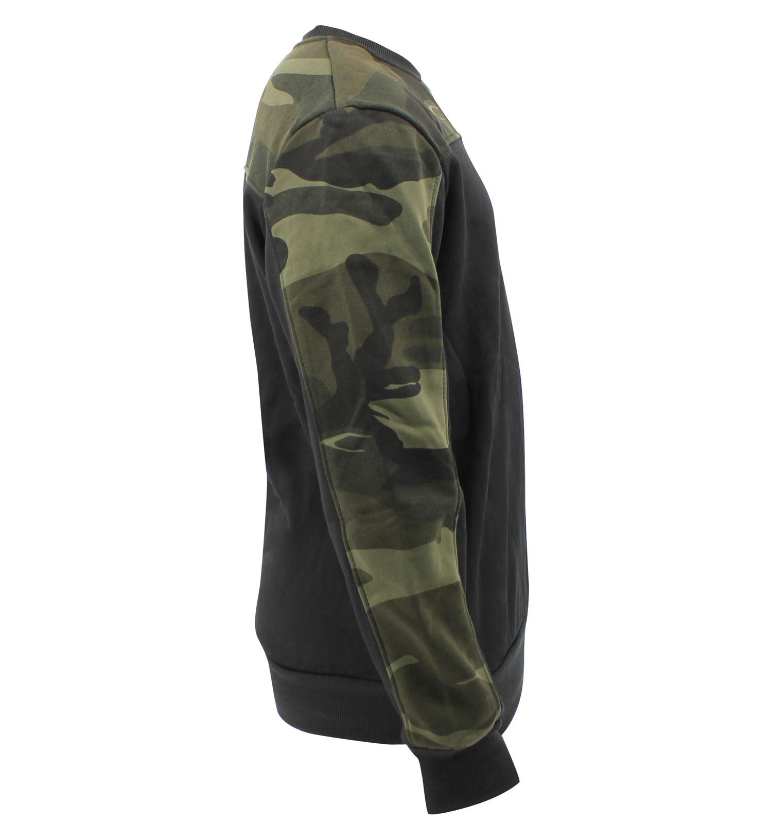 Pullover/sweater ladies/men Black Camo fleece