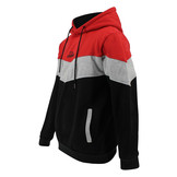 Hoodie Legend tricolore ladies/men Red fleece