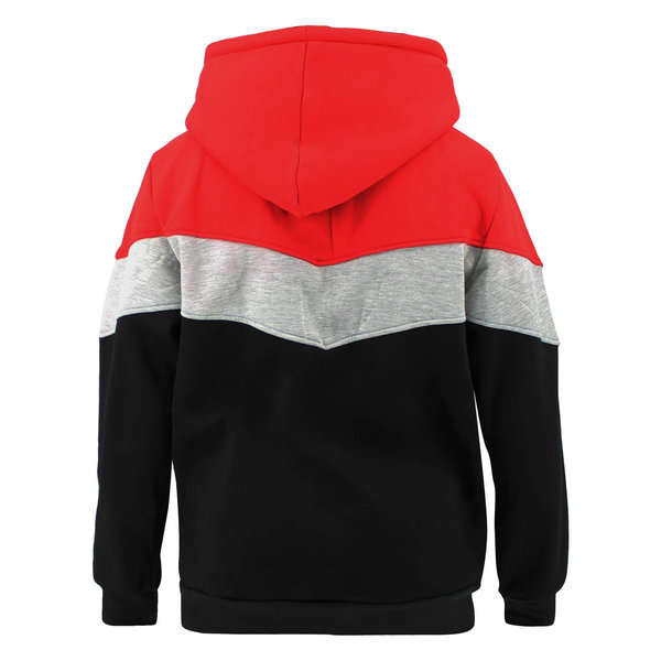 Hoodie Legend tricolore ladies/men Red fleece
