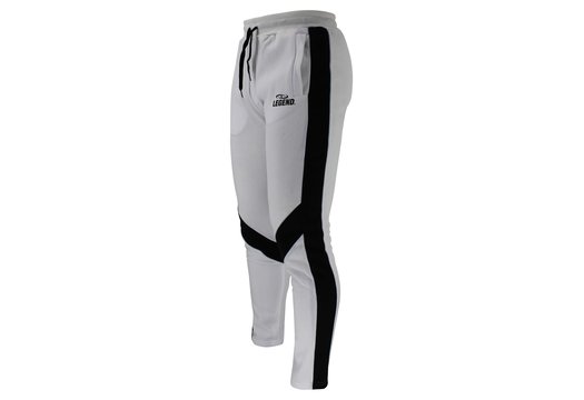 Joggingbroek dames/heren Wit Fleece