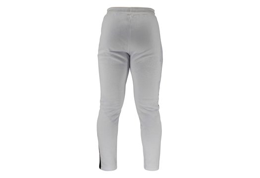 Joggingbroek dames/heren Wit Fleece