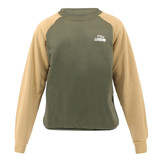 Trui/sweater dames/heren Groen Fleece