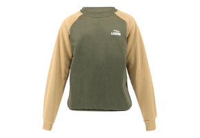 Trui/sweater dames/heren Groen Fleece