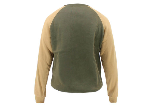 Trui/sweater dames/heren Groen Fleece