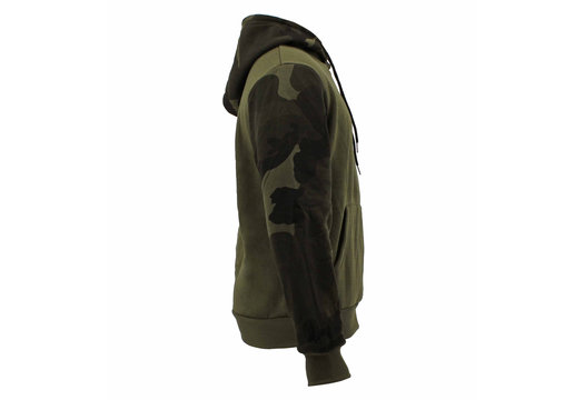 Hoodie dames/heren Army Camo fleece