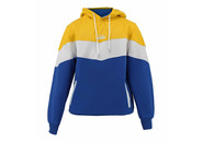 Hoodie Legend tricolore dames/heren Geel fleece