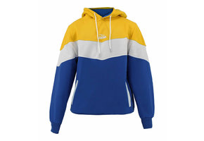 Hoodie Legend tricolore ladies/men Yellow fleece