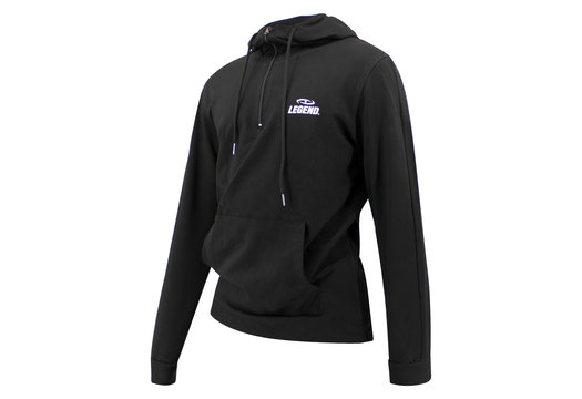 Hoodie dames/heren fashionable Zwart
