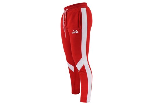 Joggingbroek dames/heren Rood Fleece