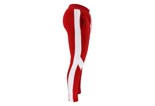 Joggingbroek dames/heren Rood Fleece