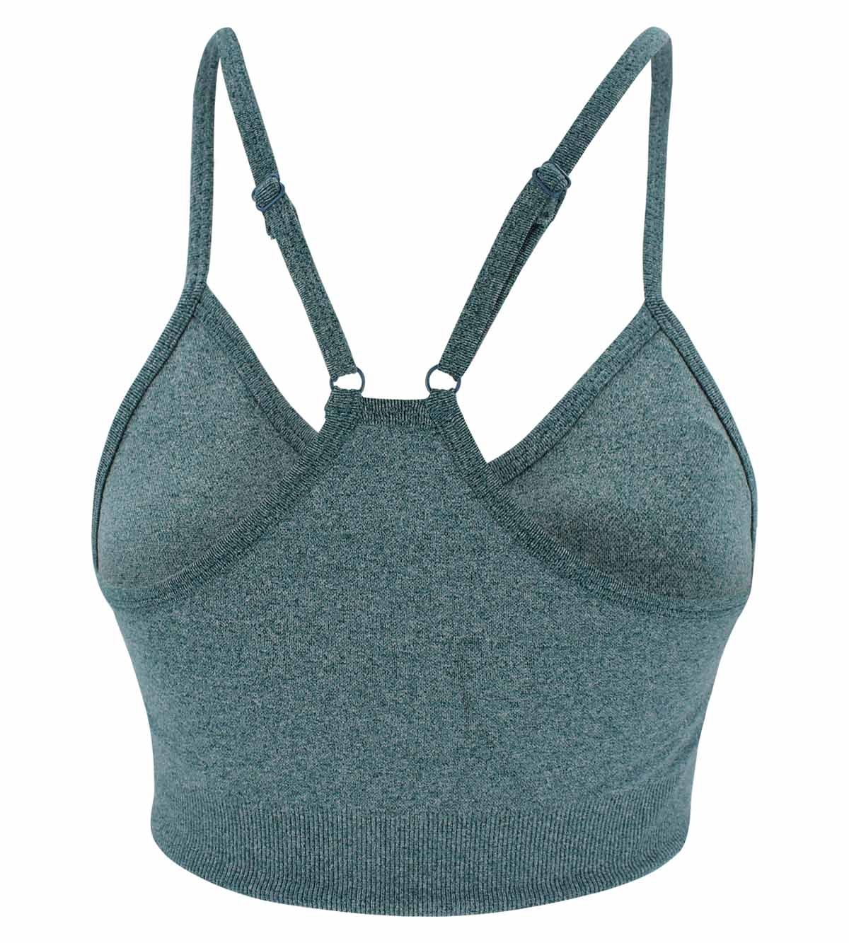 Racerback Sports Bra PRO Petrol