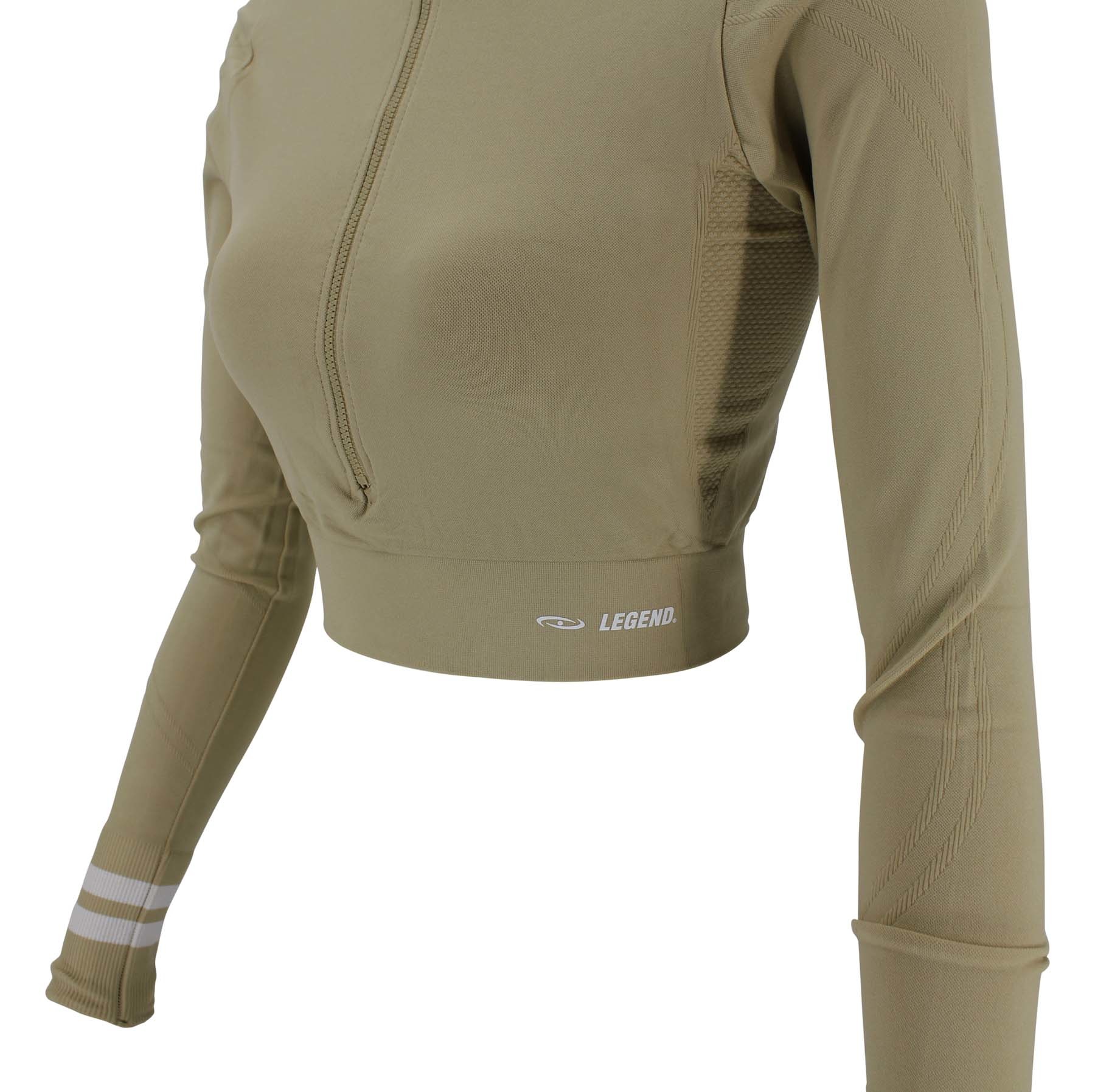Sports top ladies Khaki