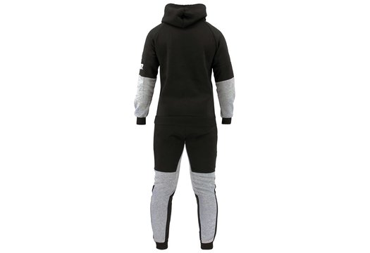 Joggingpak Heren/Dames Zwart/Grijs Legend