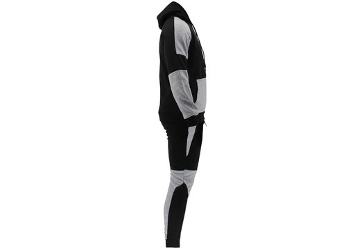 Joggingpak Heren/Dames Zwart/Grijs Legend
