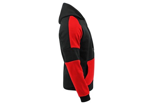 Joggingpak Heren/Dames Zwart/Rood Legend