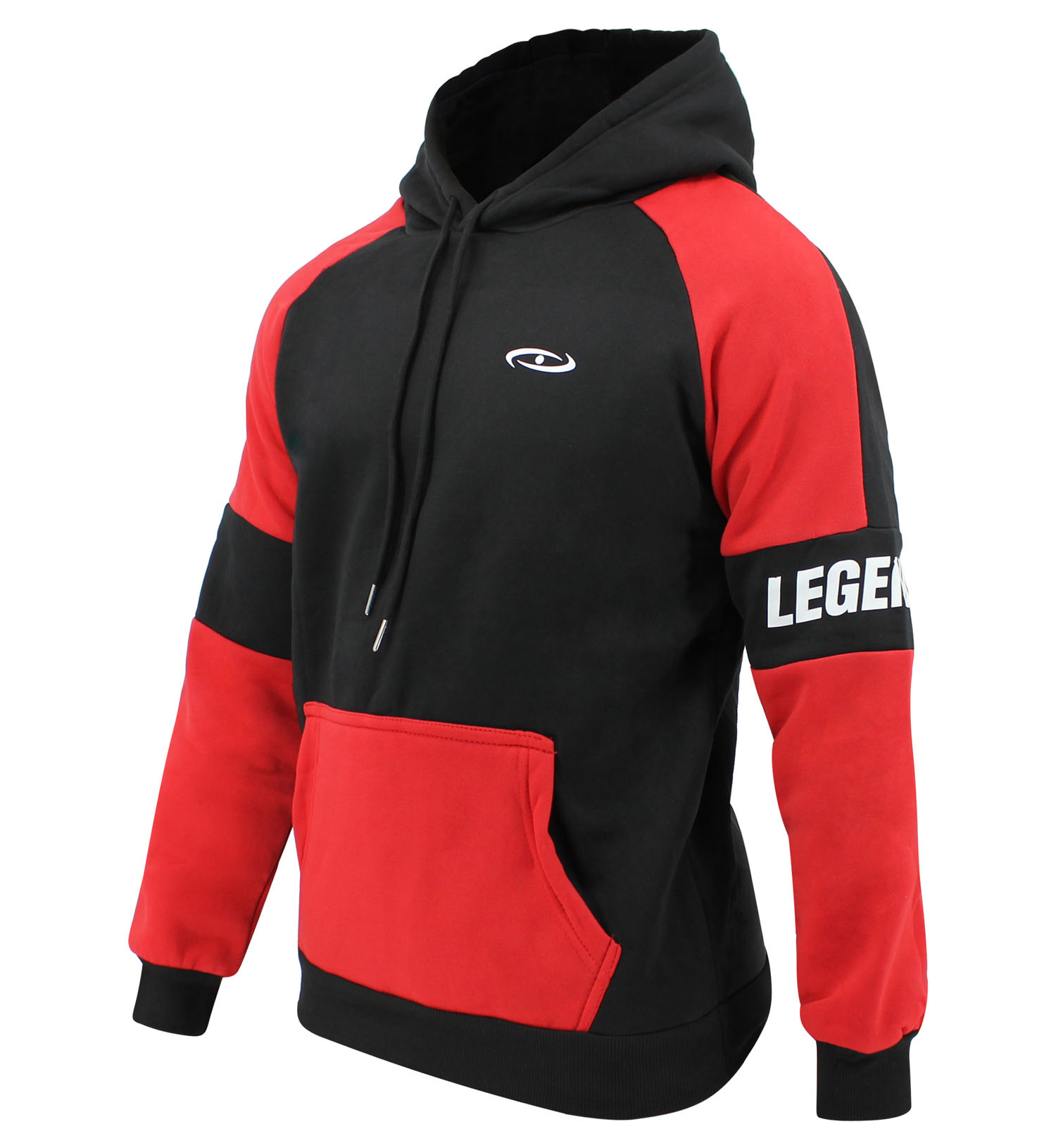 Joggingpak Heren/Dames Zwart/Rood Legend